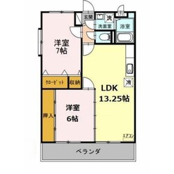 ジョウエイ別府（熊谷市別府）の物件間取画像